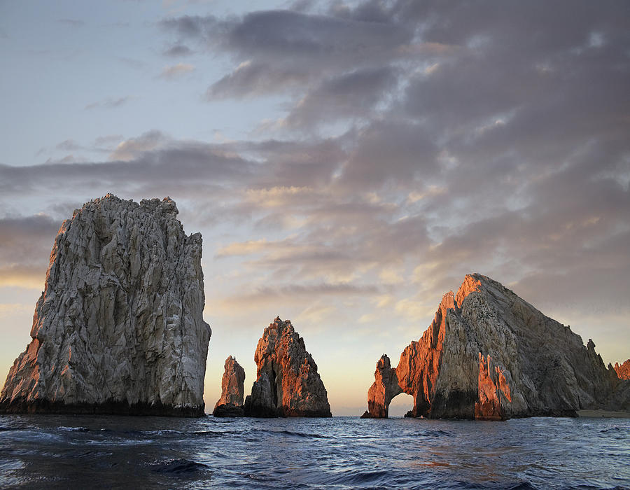 El Arco And Sea Stacks Cabo San Lucas Photograph by Tim Fitzharris