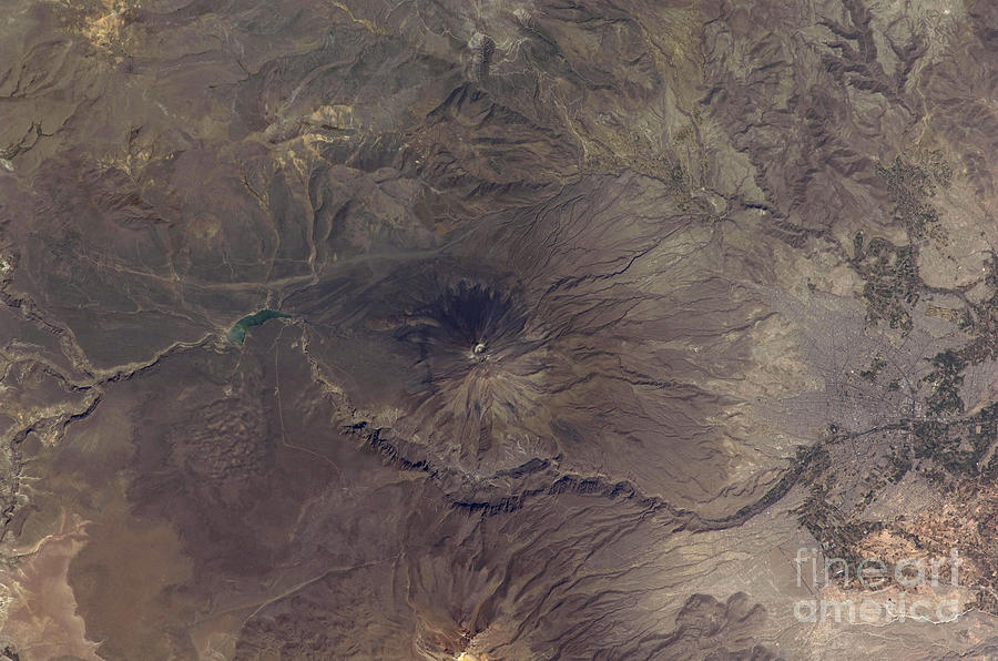 El Misti Volcano, Peru Photograph by NASA/Science Source