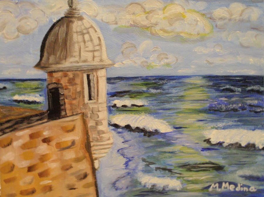 El Morro Painting By Maria Medina - Fine Art America