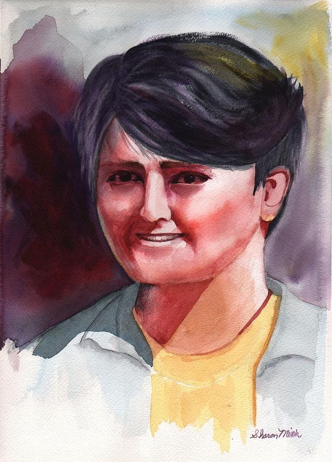 Eleanor  Painting by Sharon Mick