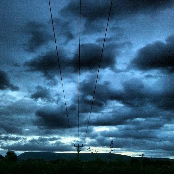 Instagram Photograph - Electricity Country Stylee :-)) #sky by Duncan French