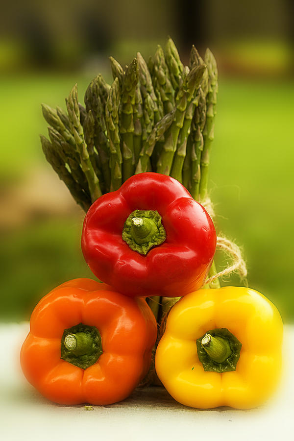Elegant Vegetables Photograph by Trudy Wilkerson