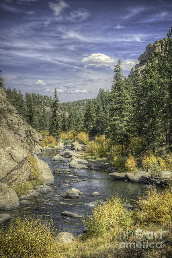 Eleven Mile Canyon and Platte River Photograph by David Waldrop