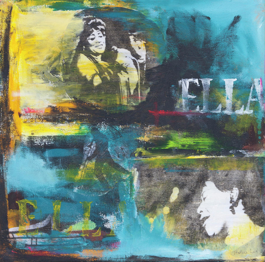Ella Mixed Media - Ella by Robin Lee Ella Mixed Media - Ella by Robin Lee