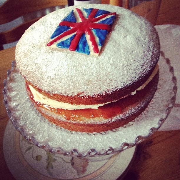 Ellies Yummy Jubilee Cake Photograph by Emma Hollands