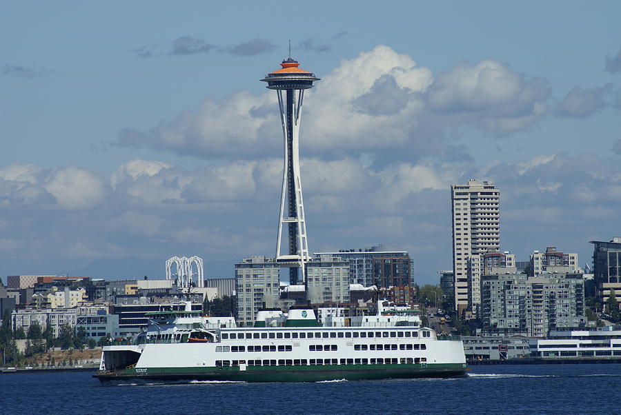 Elliott Bay Photograph by Jerry Cahill Elliott Bay Photograph by Jerry Cahill