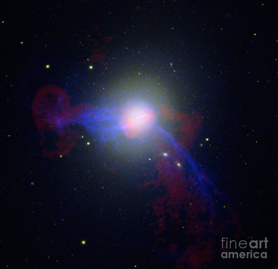 Elliptical Galaxy M87 Photograph by Nasa