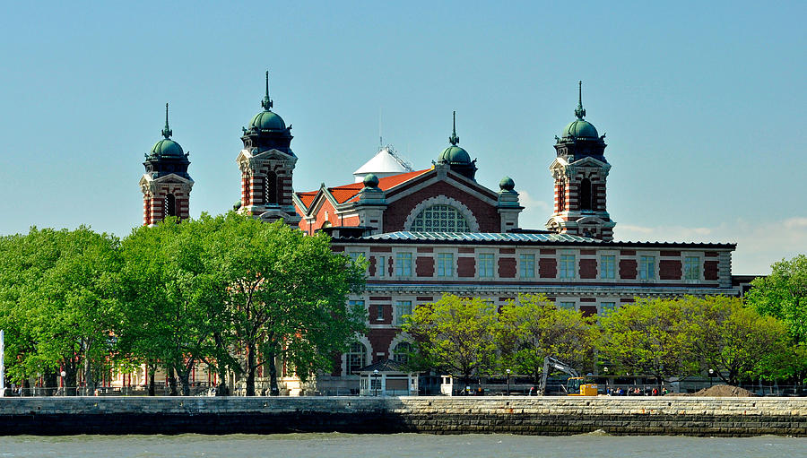 Ellis Island Photograph by Nancy De Flon