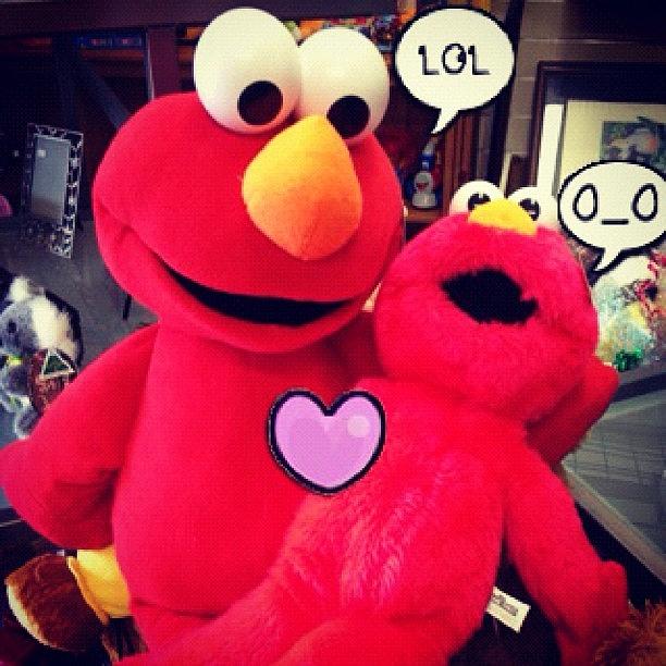Toy Photograph - #elmo #love #hugs #cuddle #toy #red by Vincy S