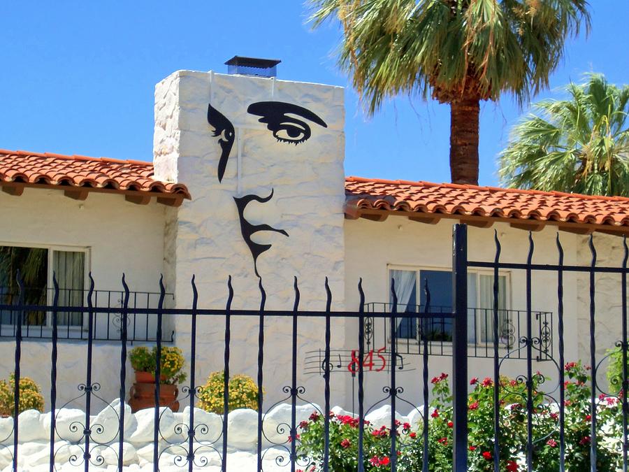 Elvis Home in Palm Springs Photograph by Randall Weidner