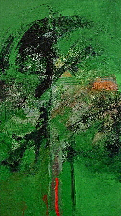 Emerald Green Stobor Vision Painting by Cliff Spohn