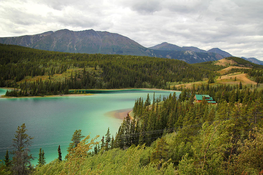 Emerald Lake Yukon Photograph by Isabel Poulin - Fine Art America