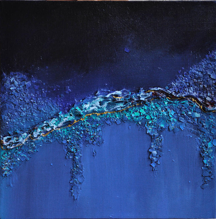 Emeraldine Painting by Lesuisse Viviane Emeraldine Painting by Lesuisse Viviane