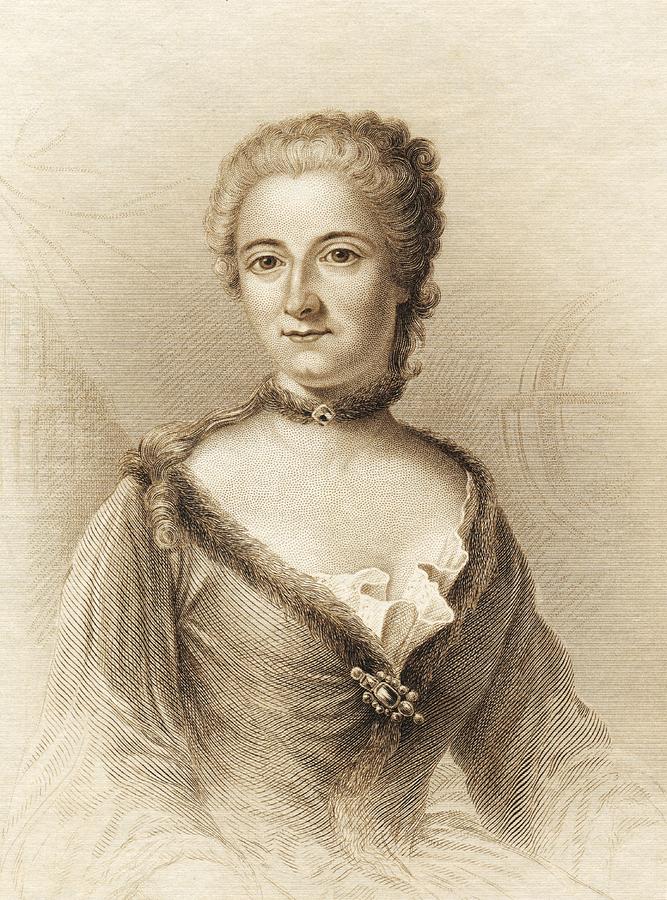 Emilie Du Chatelet, French Physicist Photograph by Sheila Terry