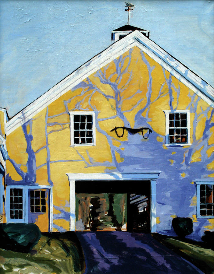 Emilys Barn No. 1 Painting by Craig Morris