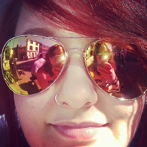 Sun Photograph - Emilys Sunglasses #sun #sunglasses by Elizabeth Lees 🎶