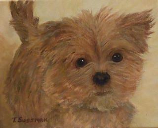 Animal Painting - Emma by Terry Sussman