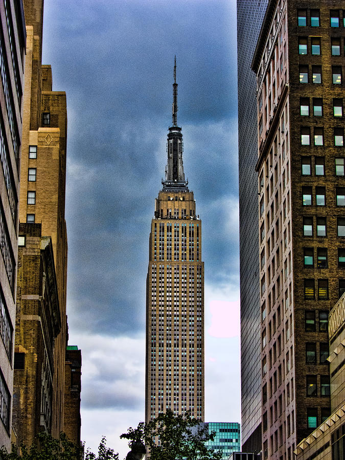 Empire State Building Photograph by Nancy De Flon
