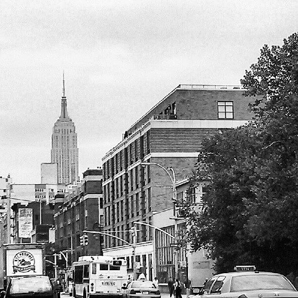 Empire State Building Photograph by Tommy  Danger