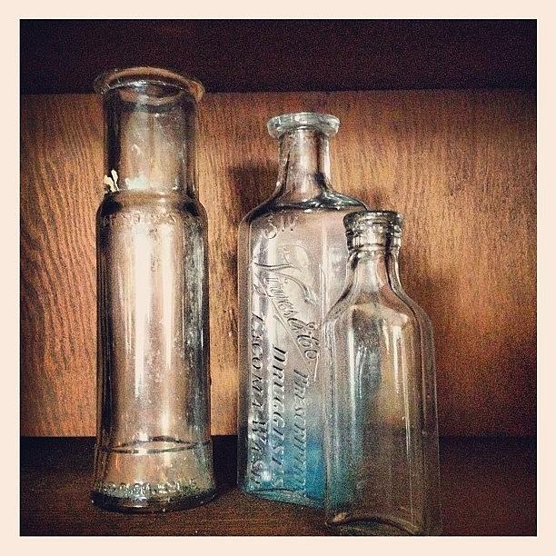 Vintage Photograph - Empties by Ken Powers
