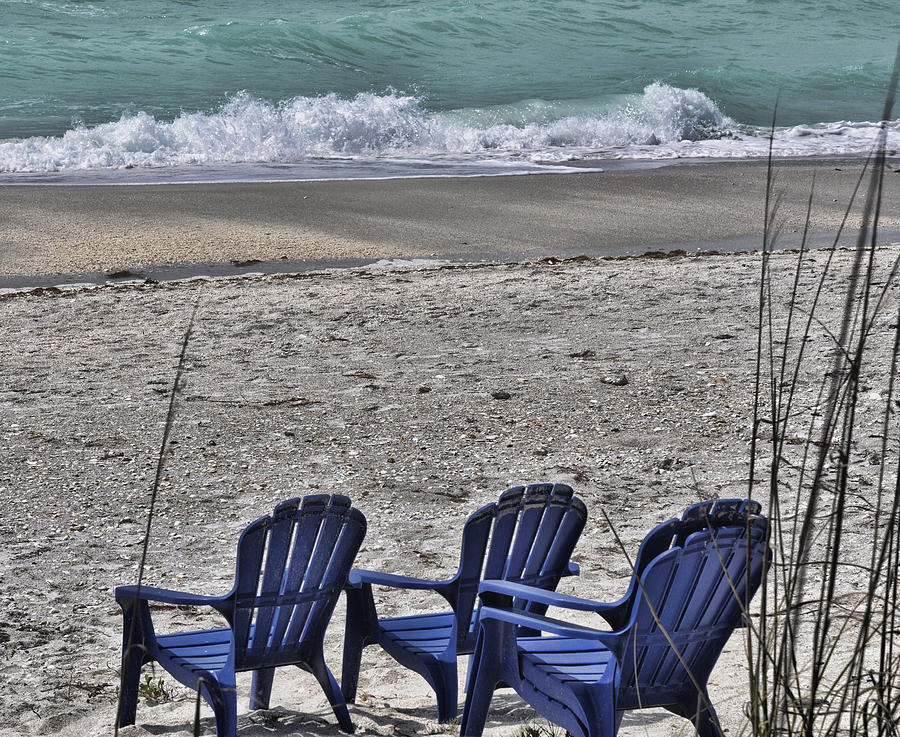 Empty Chairs Photograph by Sandy Poore