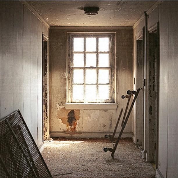 Empty Hallway Photograph by Thomas Jefferson Tower