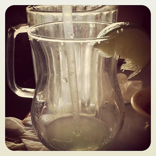 Lime Photograph - Empty Margarita by Dewayne Tindall