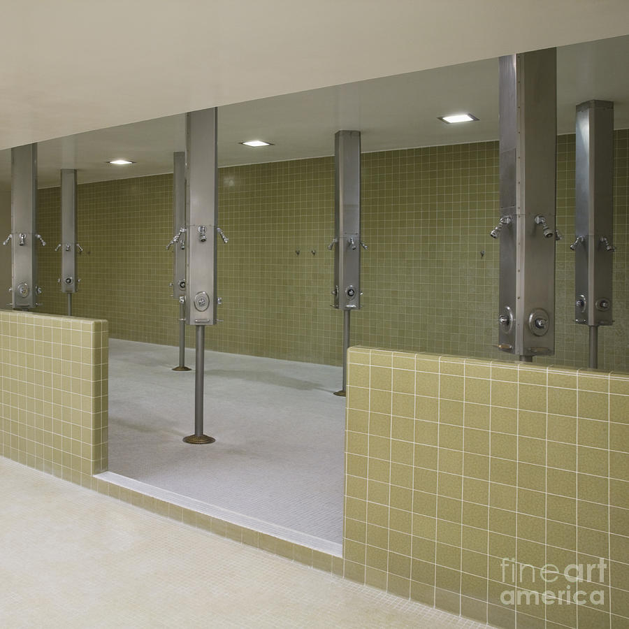 Empty Shower Room Photograph By Andersen Ross