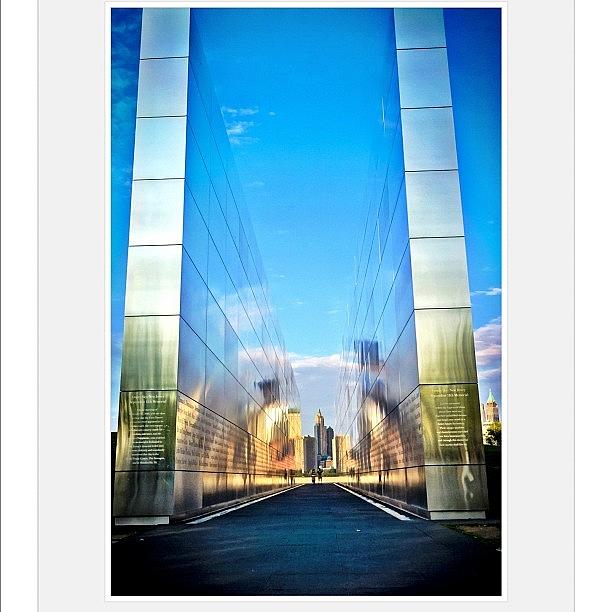 Newjersey Photograph - ⭕empty Sky⭕ 9-11 Memorial At by Alhaji Samura