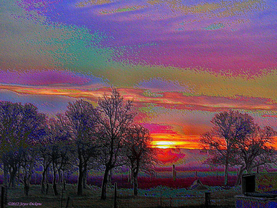 Enameled Sunrise of Northern California Photograph by Joyce Dickens