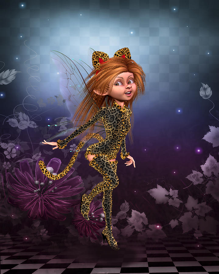 Enchanted Fanasty Fairy Digital Art by John Junek