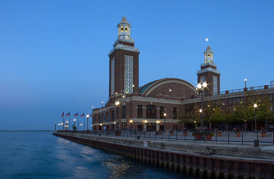 End of Navy Pier Photograph by Twenty Two North Photography - Pixels