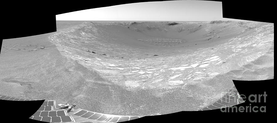 Endurance Crater On Mars Photograph by NASA / JPL-Caltech
