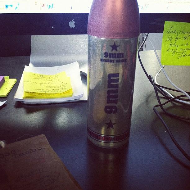 9mm Photograph - Energy Drink I Brought From Madrid by Alexis Johnson