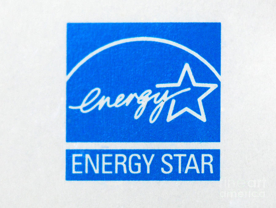 Energy Star Logo Photograph by Photo Researchers, Inc.