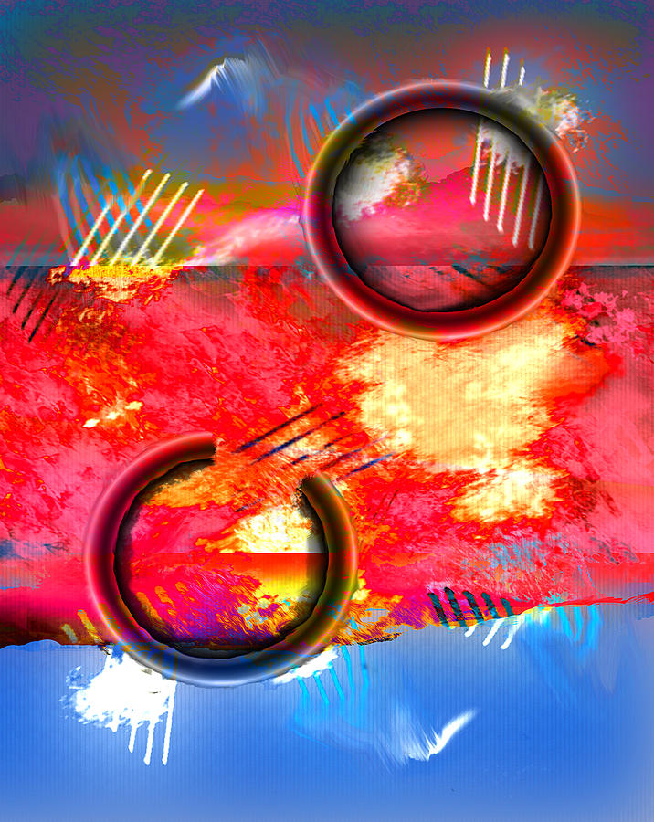 Abstract Digital Art - Engage by Marcelo Itkin