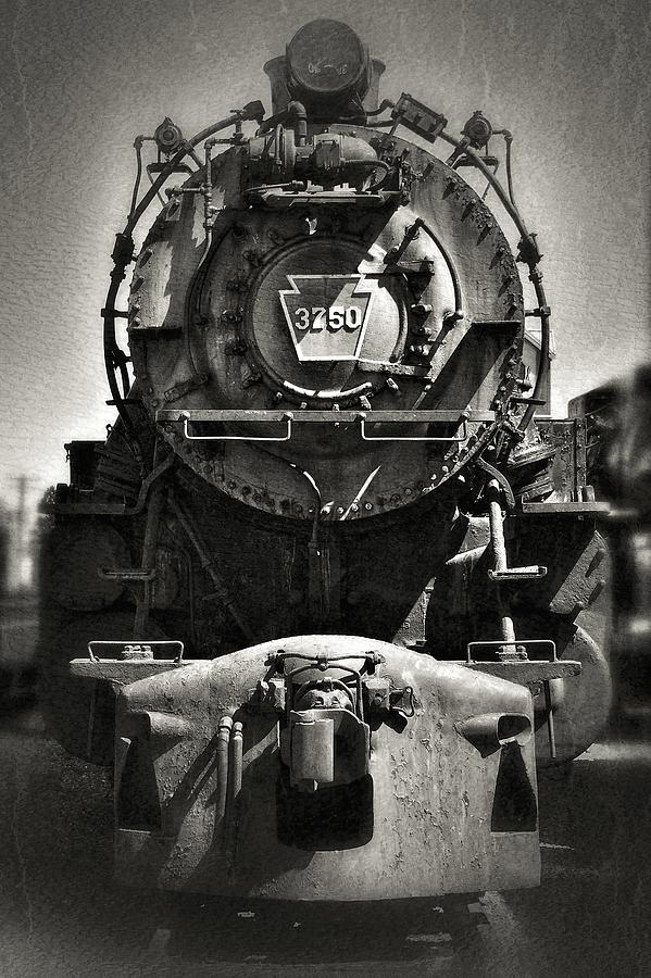 Train Photograph - Engine 3750 by Scott Wyatt