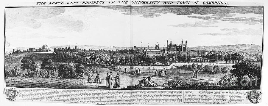England: Cambridge, 1743 Photograph by Granger