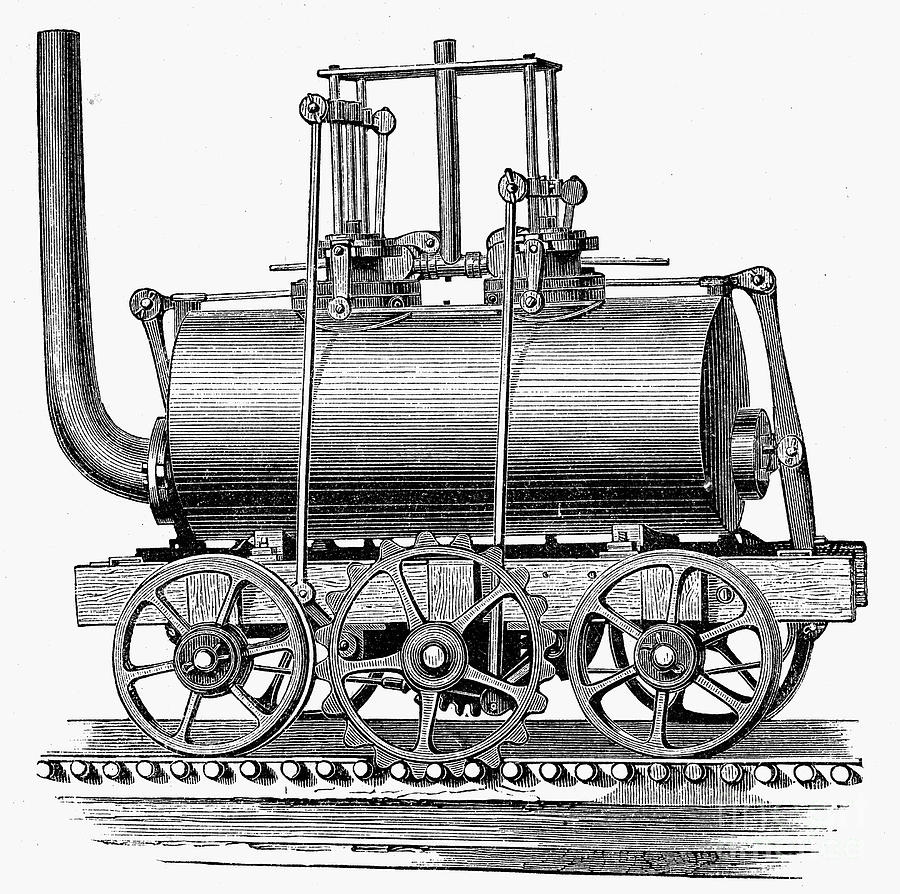 England: Locomotive, 1811 Photograph by Granger