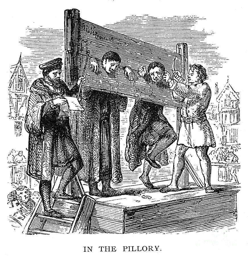 Amputation Photograph - England: Pillory by Granger