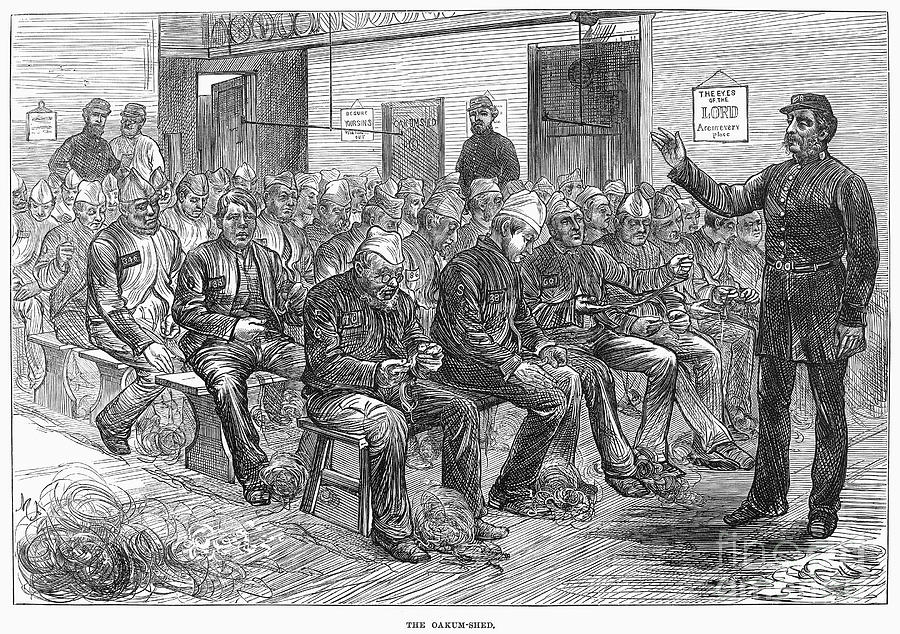 1874 Photograph - England: Prison, 1874 by Granger