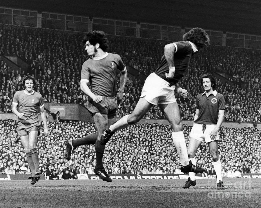 England - Soccer Match, 1974 Photograph by Granger