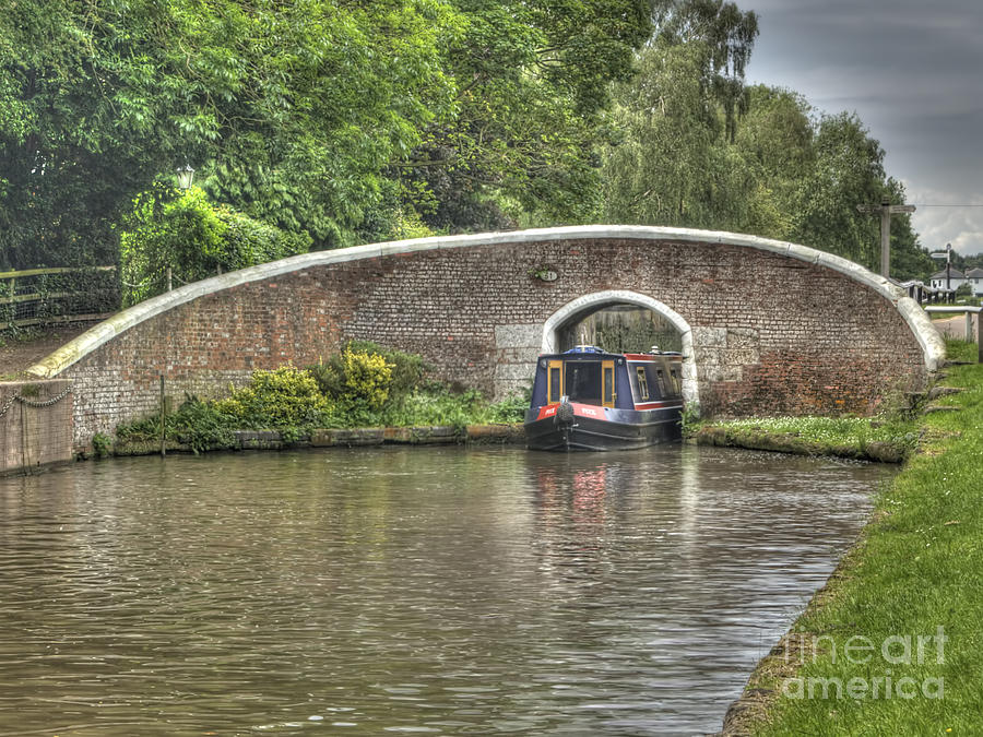 English canal scene Photograph by Steev Stamford