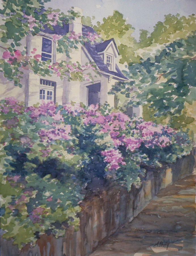 English Summer Painting by Audrey Peaty