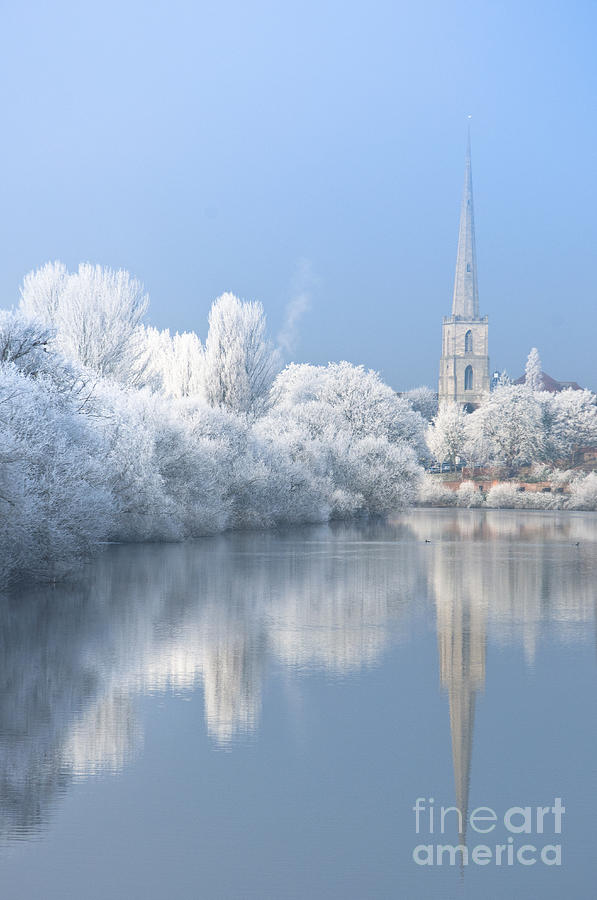 English Winter Scenic Photograph by Andrew  Michael