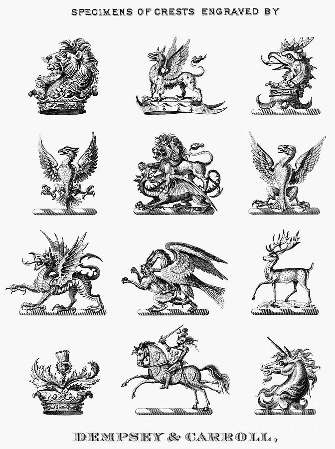 Engravers Crests by Granger