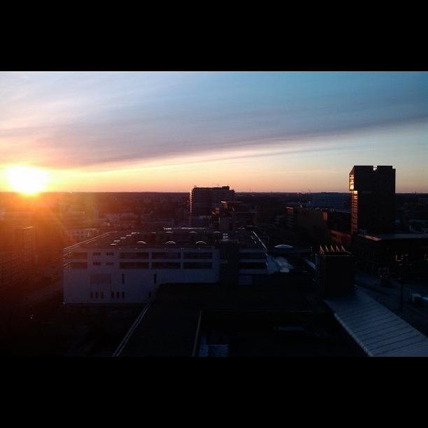 Enschede Skyline From My Old Apartment Photograph by Raimon Rafols