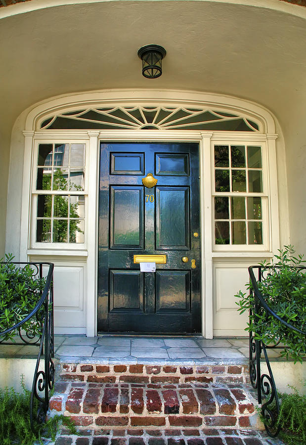 Entrance To Historic House Photograph by Steven Ainsworth