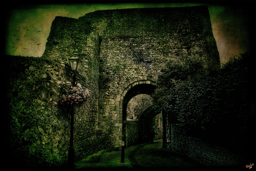 Entrance To Lewes Castle Photograph by Chris Lord