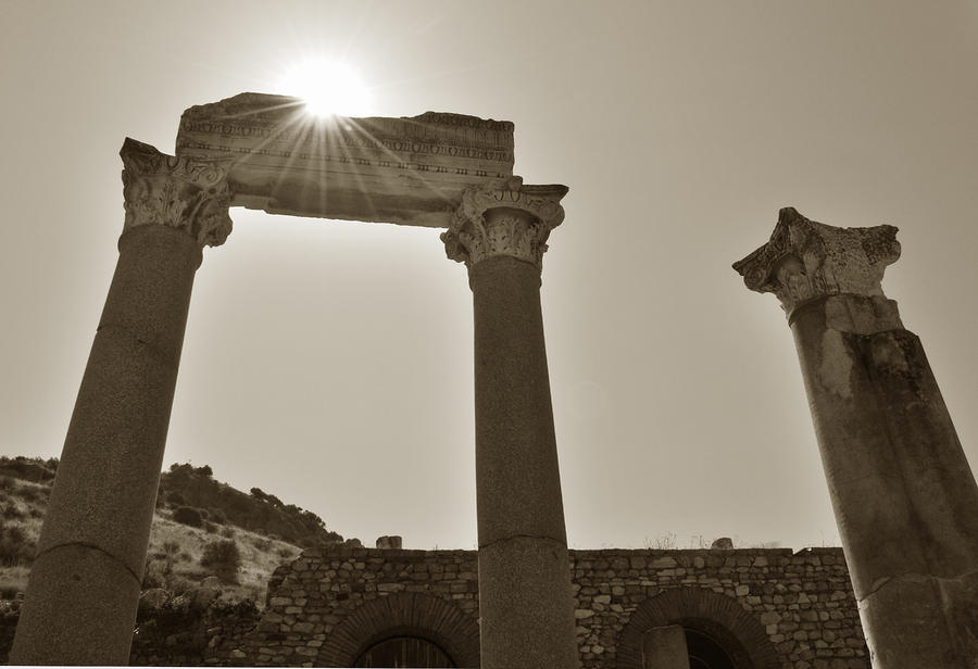 Ephesus 2011 AD Photograph by Terence Davis